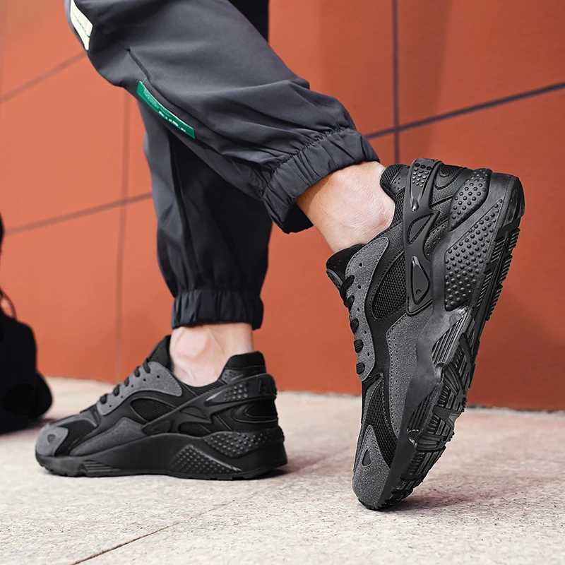 Mens sports shoes mens casual shoes running shoes anti slip tennis shoes breathable outdoor fashion sports shoes M250411