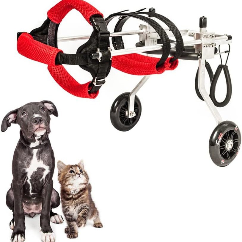 supplies Old auxiliary scooter Pet corgi wheelchair leg disabled Disabled dog rehabilitation cart Free shipping