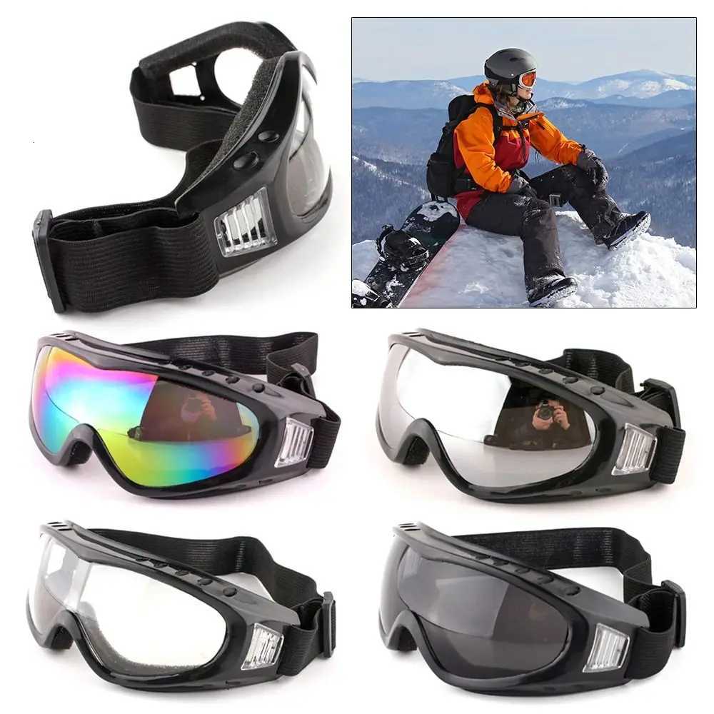 Children Skiing Glasses Goggles Sports Windproof Kids Eyewear Glasses Ski Goggles Moto Cycling Lens Frame Glasses Sunglasses K251110