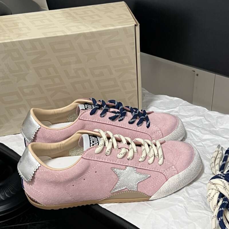 Star White for Women 2025 distress Vintage Sneakers Designer Shoe Casual Training Shoes Trendy