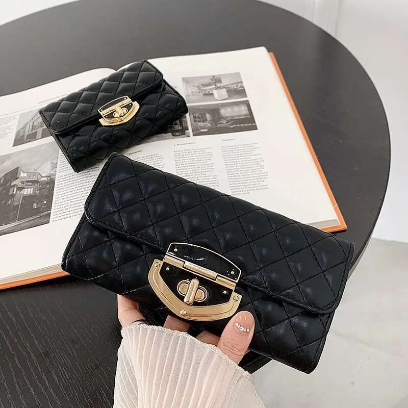 2025 New Women's Wallet Leather Coin Fashion Wallet High Quality Designer Women's Money Bag Women's Wallet Long Handbag