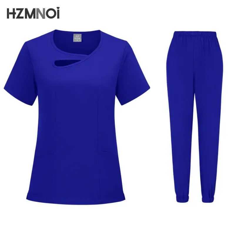 Medical Tops Pant Women Scrubs Uniforms Hospital Doctors Scrub Sets Nurses Accessories Dental Clinic Beauty Sn Workwear Suit X250410