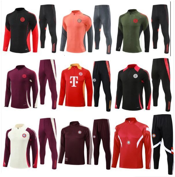 2025 2026 Bayerns Munich football tracksuit 25 26 SANE KANE soccer jersey Bayerns soccer training suit tracksuits survetement foot chandal kits sets