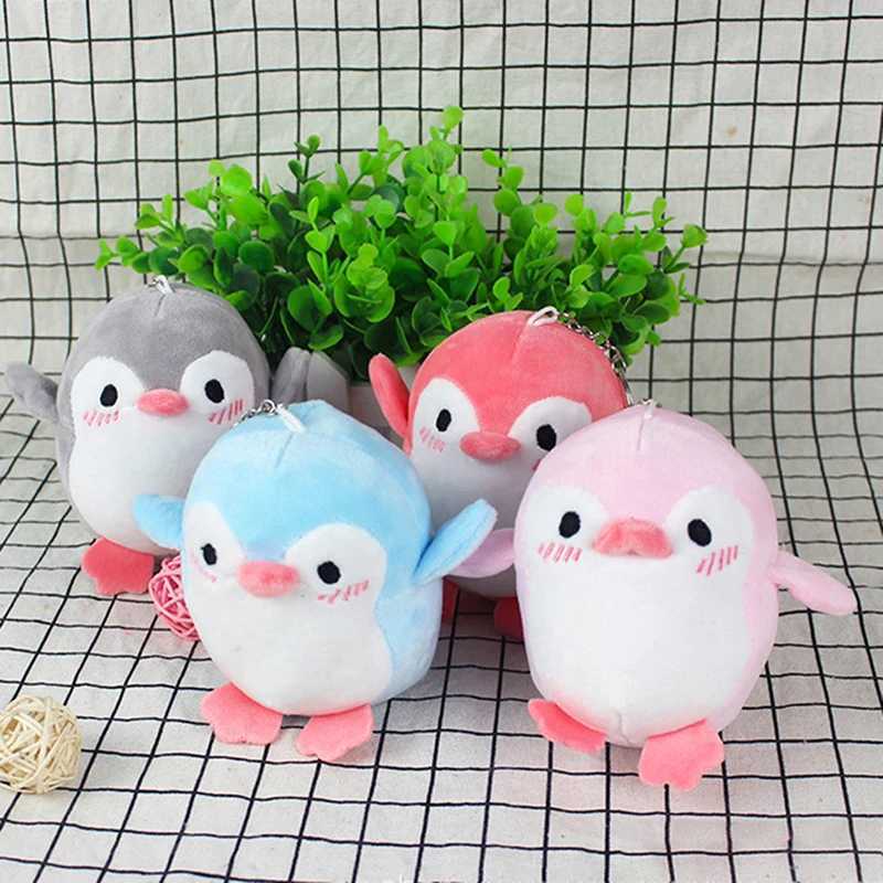 1 cute 12CM penguin stuffed plush toy baby gift pendant keychain plush toy doll W250411