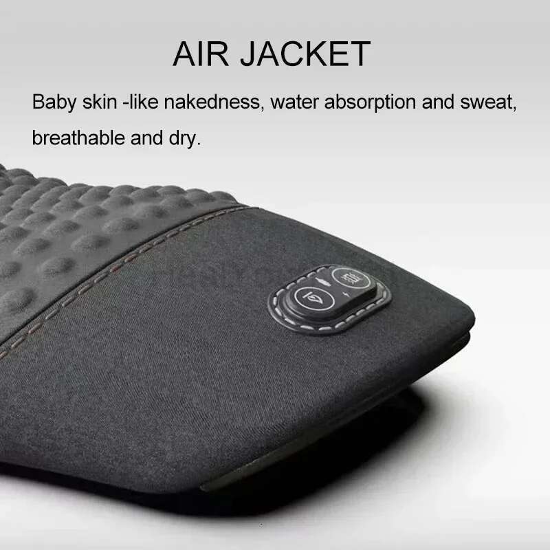 Okayso Pillow Protection Pad Massage Lying Flat Pain Waist Support Heating Vibrating Back Massager