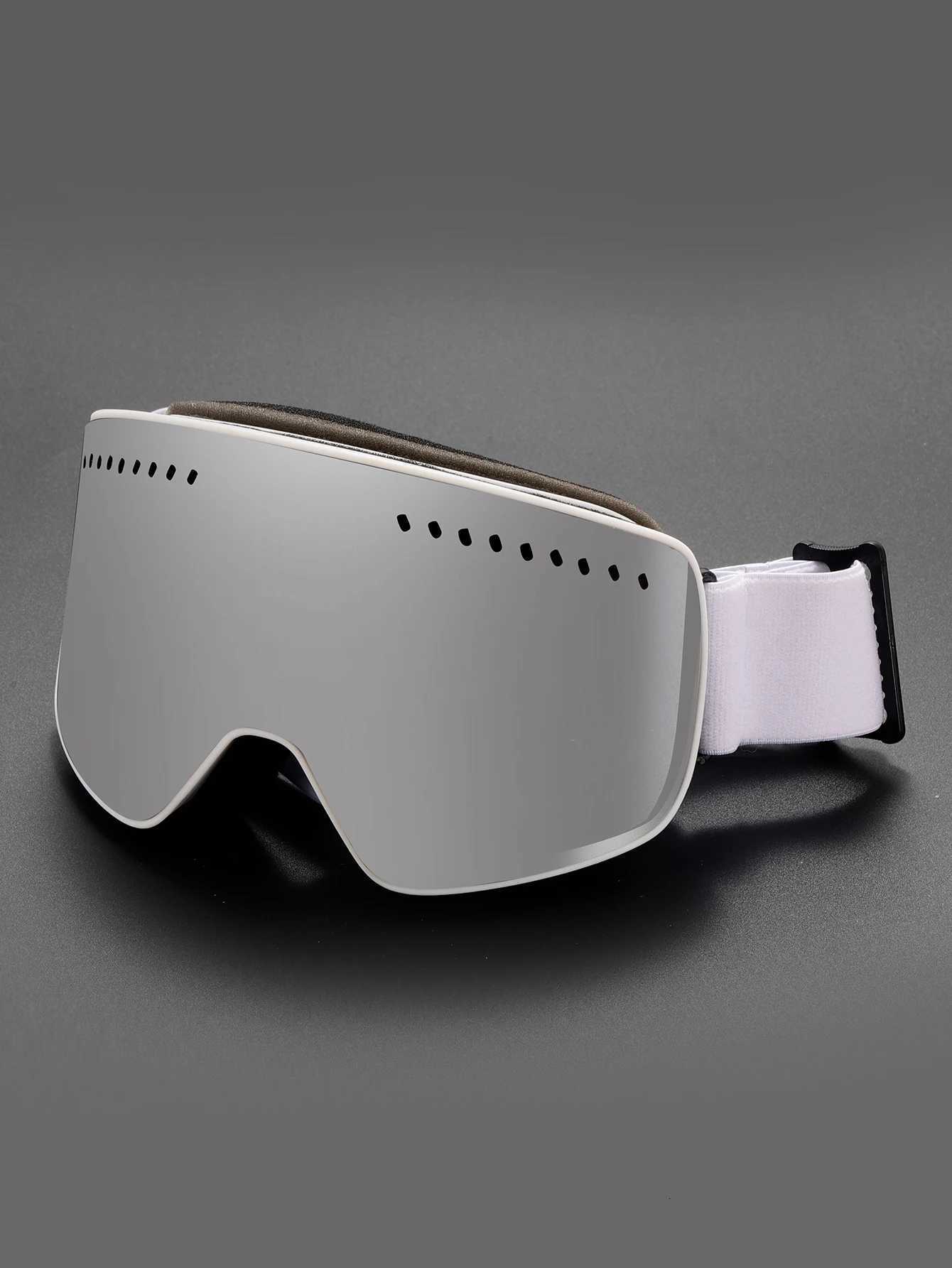Adult TPU LEns ski glasses suitabLE for singLE and doubLE boards snowmobiLEs LEnses are easy to wear and take off K251110