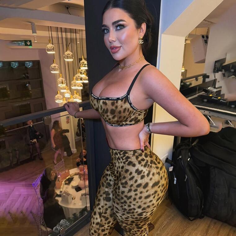 Weird Puss Summer Sexy 2 Piece Set Women Tracksuit Sporty Camisole VestLeggings Skinny Activity Fit Stretch Streetwear Outfits 250109
