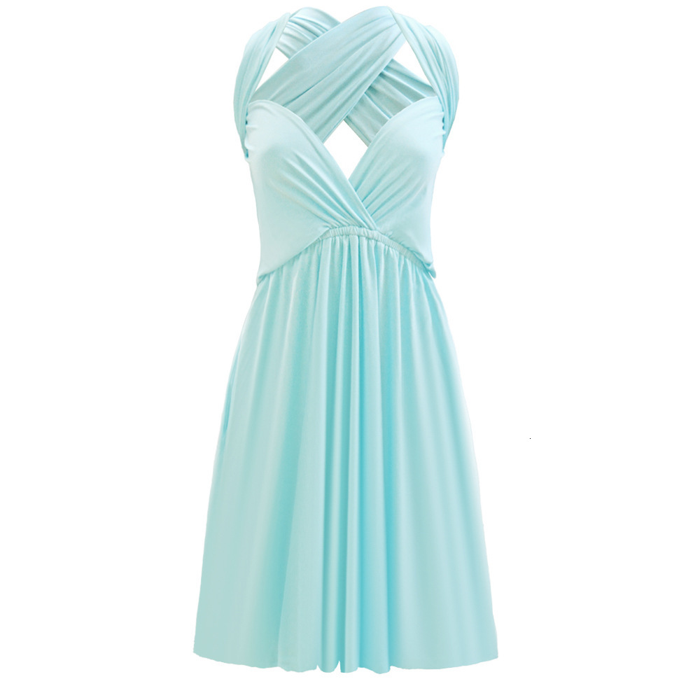 Sisters Group Bridesmaid Long Short Multi dressing Strap Dress