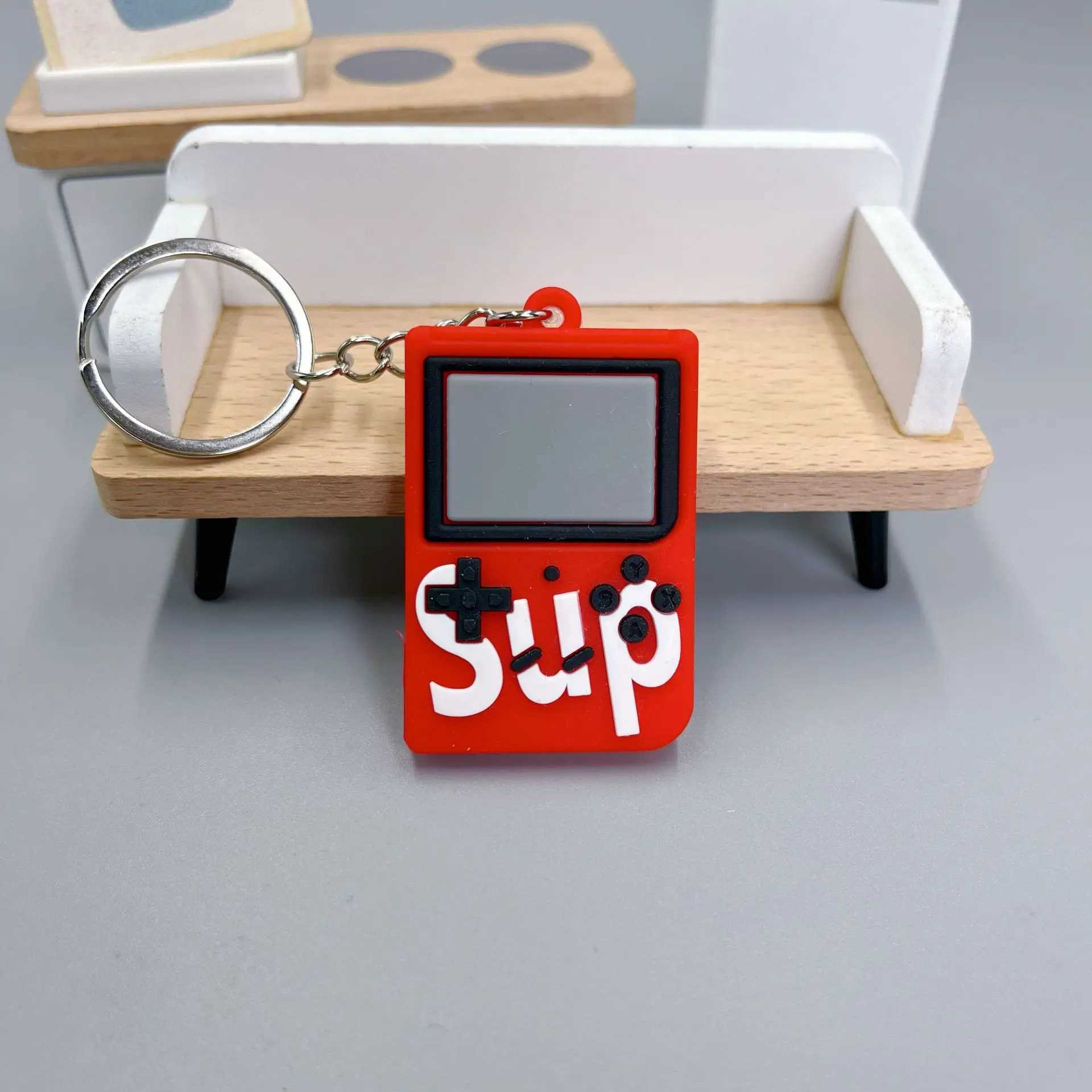 Cute game console keychain resin game console amulet keychain mens handbag pendant keychain wholesale W250411