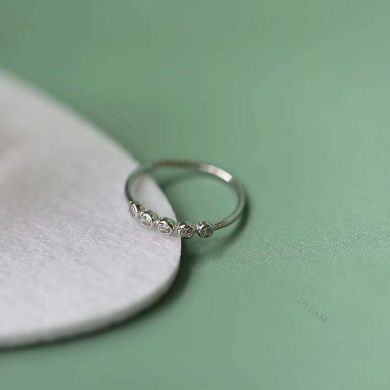 Dylam 925 Pure Silver Ring Price Moissanite 2ct Turkish Rings Moon Thai Blank Snake Pave Enamel Fork Leaf Ring