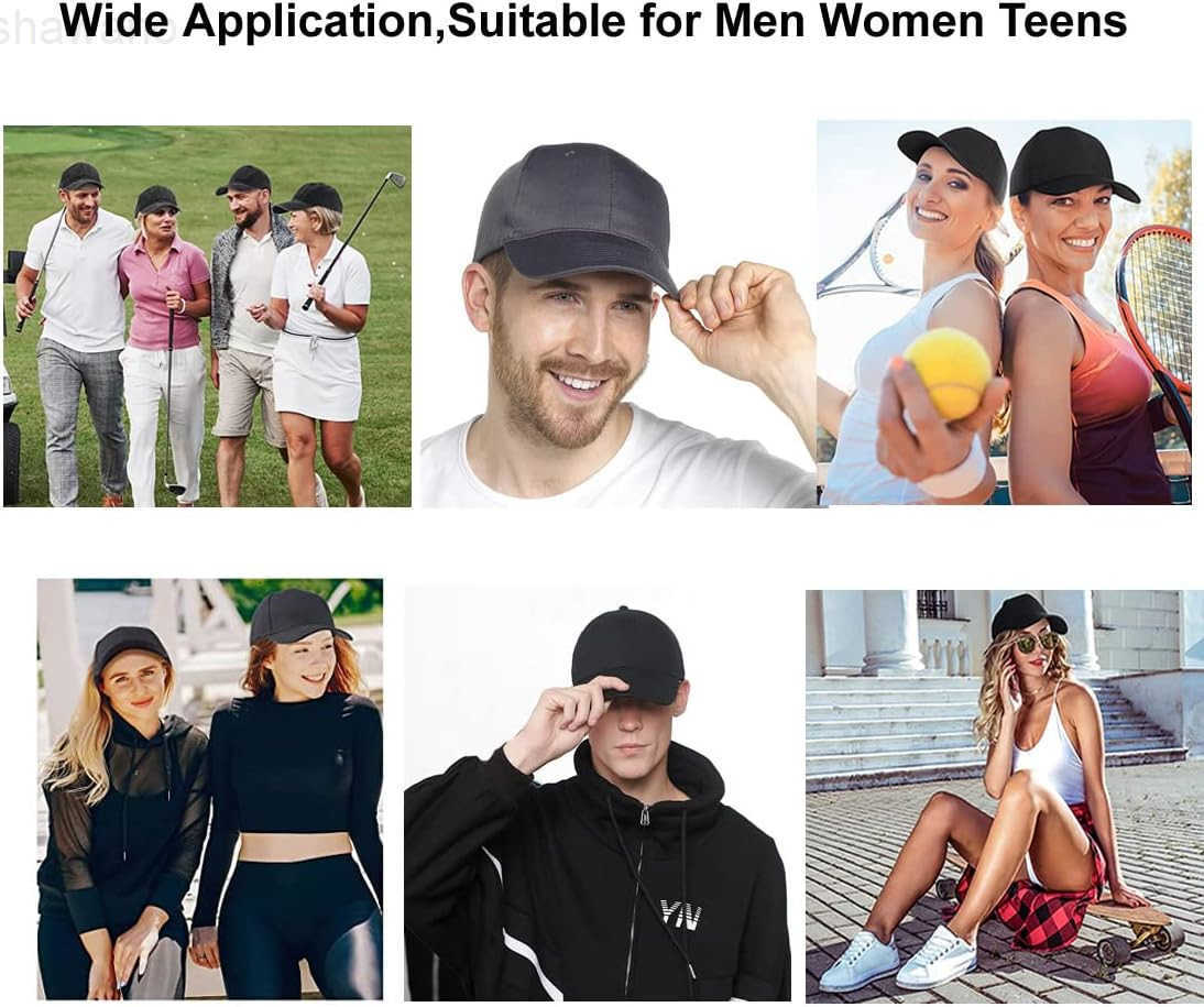 Low Profile Baseball Cap for Men Women - Cotton Dad Hat-Classic Adjustable Unconstructed Plain HatW251111