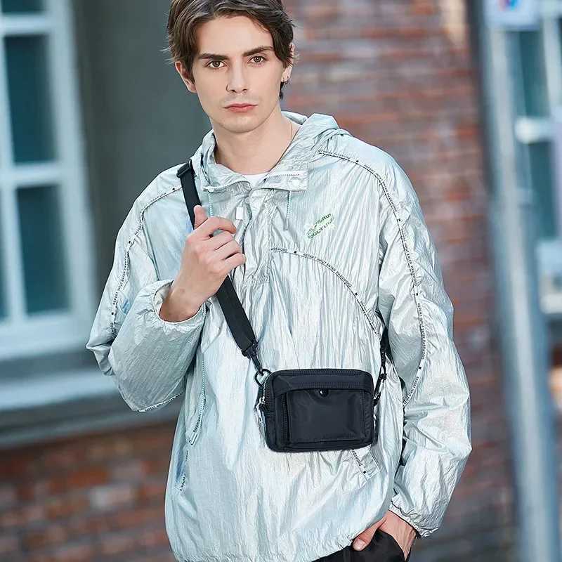 Nylon Small Shoulder Crossbody Bag for Men 2025 Brand Japanese Mini Man Mobile Bags Male Casual Handbags Student Travel MurseT251110