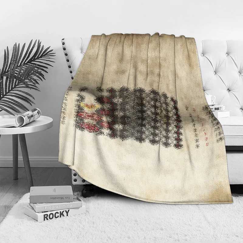 Geometric Pattern Fleece Blanket - Kids Teen Adult Throw Soft Warm Cozy Bed Sofa Decorative Blanket Gift C251111