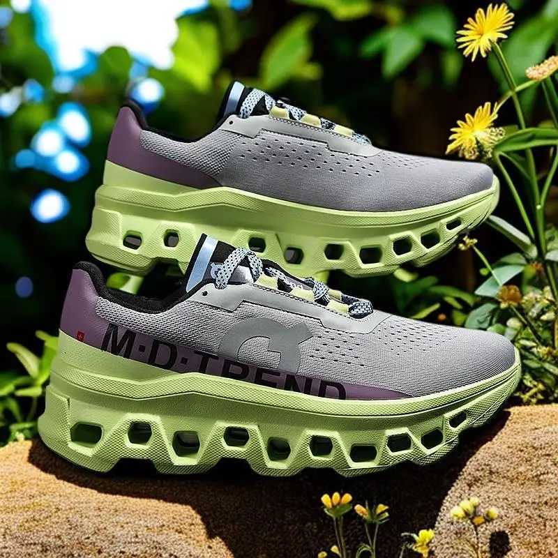Original Fashion Running Shoes Anti Slip Shock Breathable Road Running Shoes Men Outdoor Jogging Casual Sport ShoesC250411