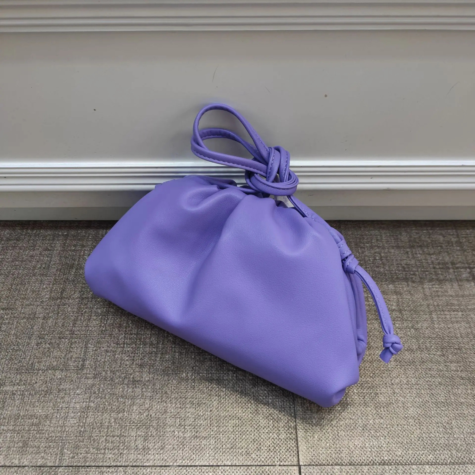 Ladies Synthetic Leather Y2k Cloud Small Handbag Color Soft Dumpling Shoulder Crossbody Womens Bag 251103