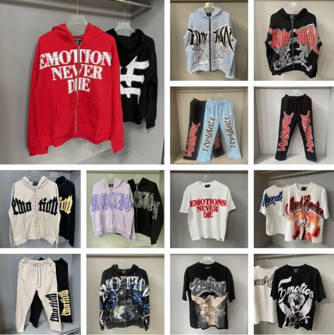 MIXED EMOTION shirts designer shirts Mens Y2k hoodies Letter tee High Street summer fashion hip-hop retro casual cotton printed shorts sleeveds shirts