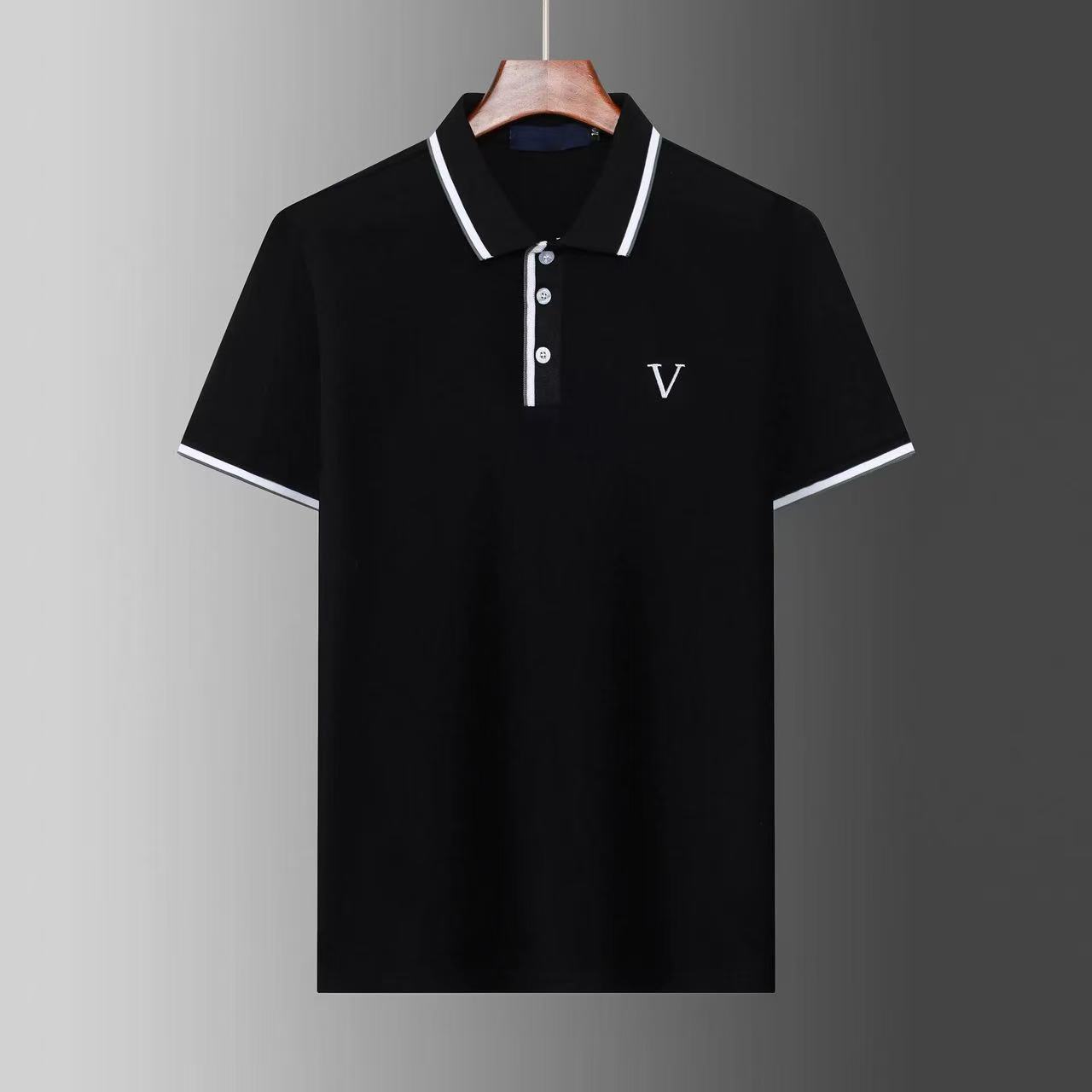 2025 Designer Polo Shirts Men Luxury Polo Casual Men Polo T Shirt Snake Bee Letter Print Embroidery Fashion High Street Mens Polos