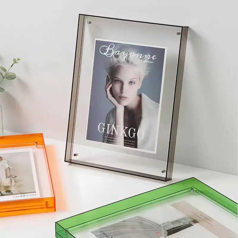 Transparent Acrylic Picture Frames for Wall Decoration in Living Room and Bedroom Home Decor DIY Poster Painting Photo Frame L251110 H260306