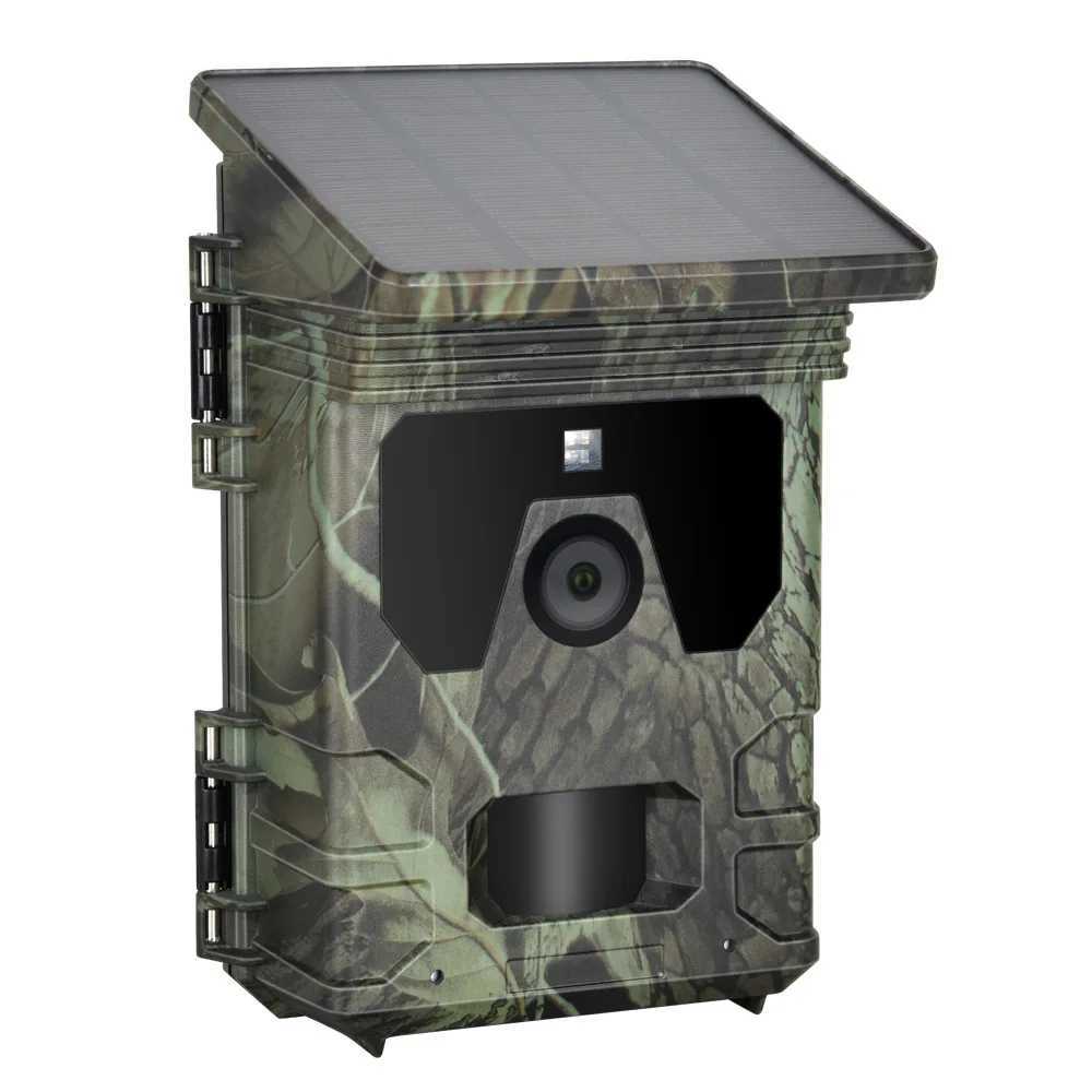 New solar powered charging hunting camera WiFi600 Pro BT WiFi outdoor monitoring camera 4K video 36MP application online video viewing X2504111