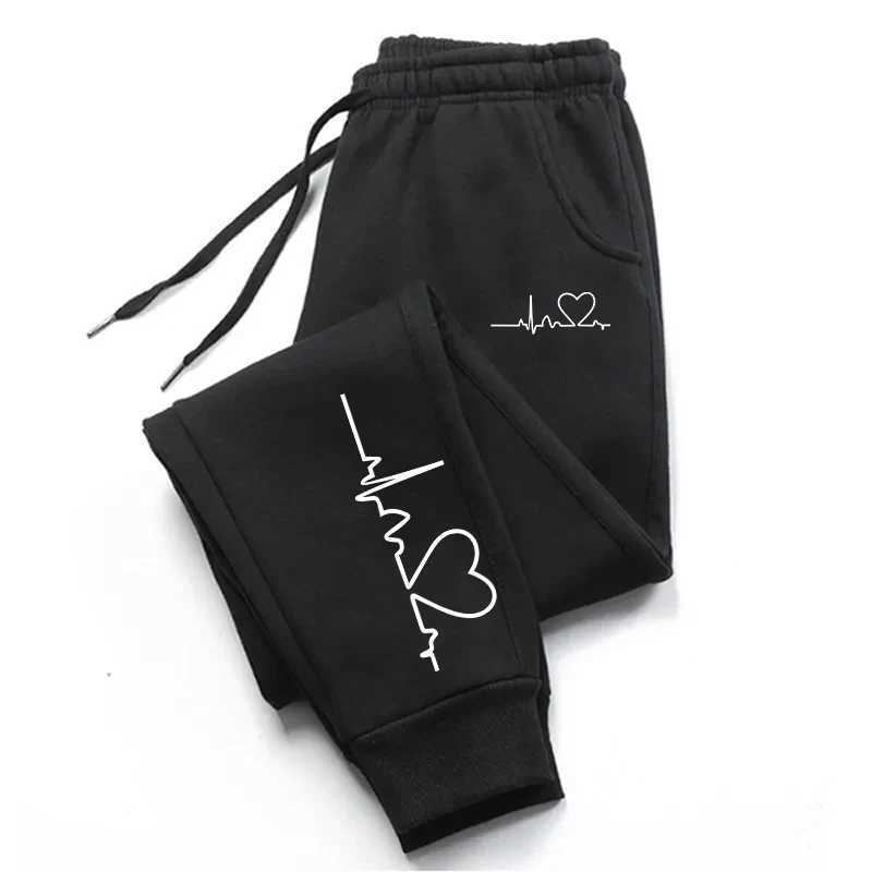 Fashion brand solid color sports pants mens simple fitness mens pants Trouser casual Harajuku mens pantsXJ250410