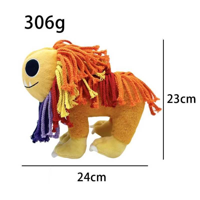 NEW Yarnaby Plush Doey The Doughman Pianosaurus Plushie Cartoon Game The Doctor Stuffed Soft Room Decor Peluche Toy Fans Gift W250411