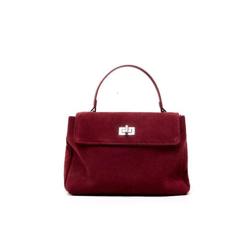 2025 Cowhide Crossbody Bag For Women, Niche New Single-Shoulder Genuine Leather Bag, High-End Small Handbag