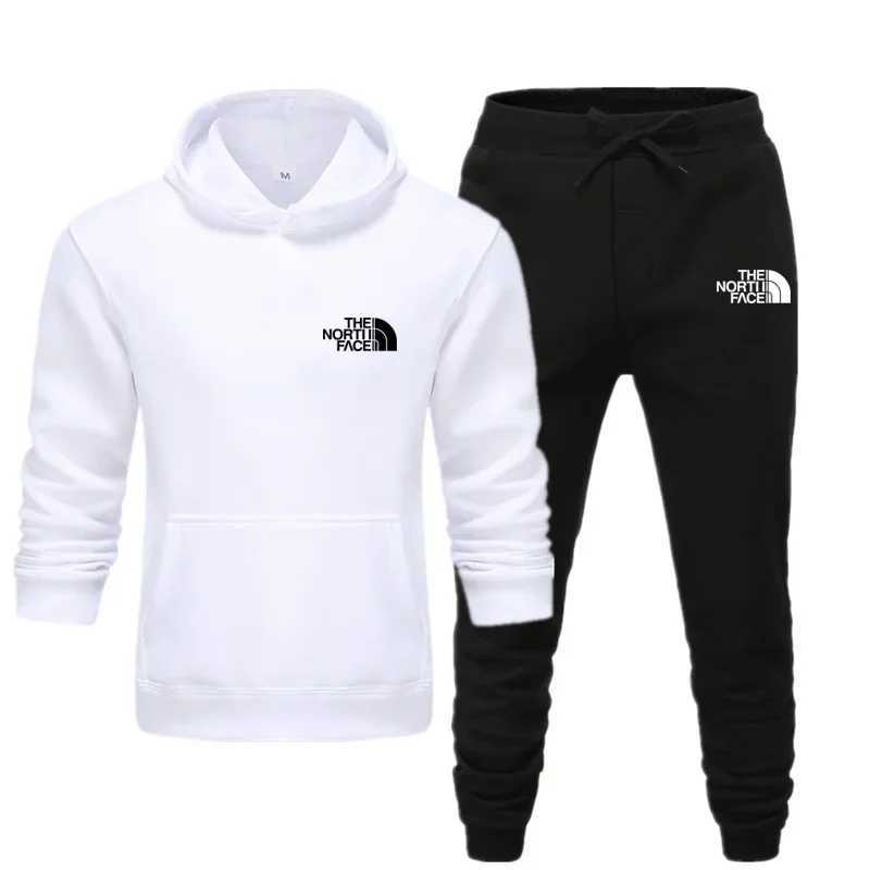 2025 Mens and womens printed casual sets running and outdoor fitness sets luxury sports caps sweatshirts and pantsT251111
