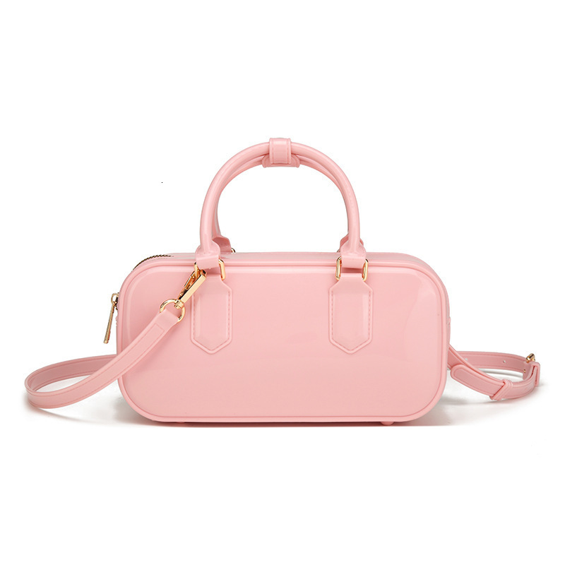 Bohao PVC Jelly Bag for Women Crossbody Fashion Womens Handbag Versatile Boston Bag 251111