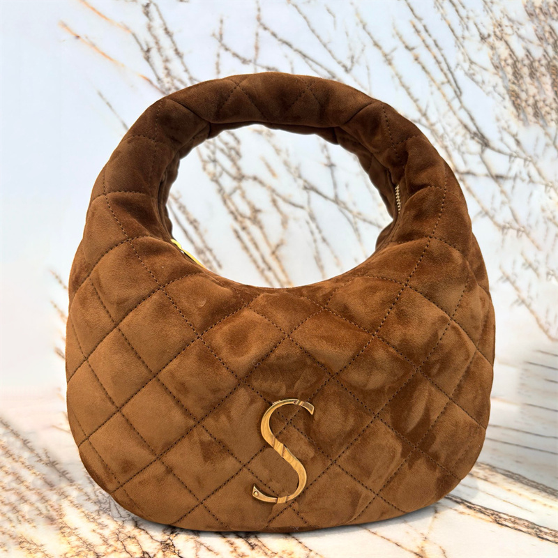 Luxury handbags ICARINO bag Womens mens suede Designer bags 10A quality quilted leather Clutch tote bag fashion crossbody Shoulder Bag lady Underarm Evening Bags