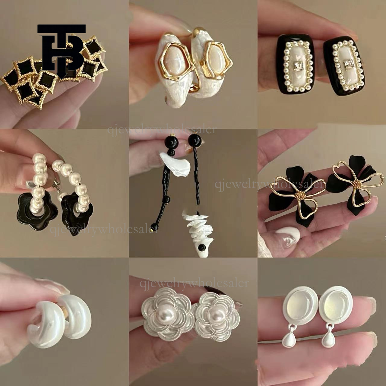 TB BHULAMTE Designer French Silver Needle Earrings Fashion Luxury Diamond Butterfly Earrings Niche Simple Versatile High-end Women's Jewelry