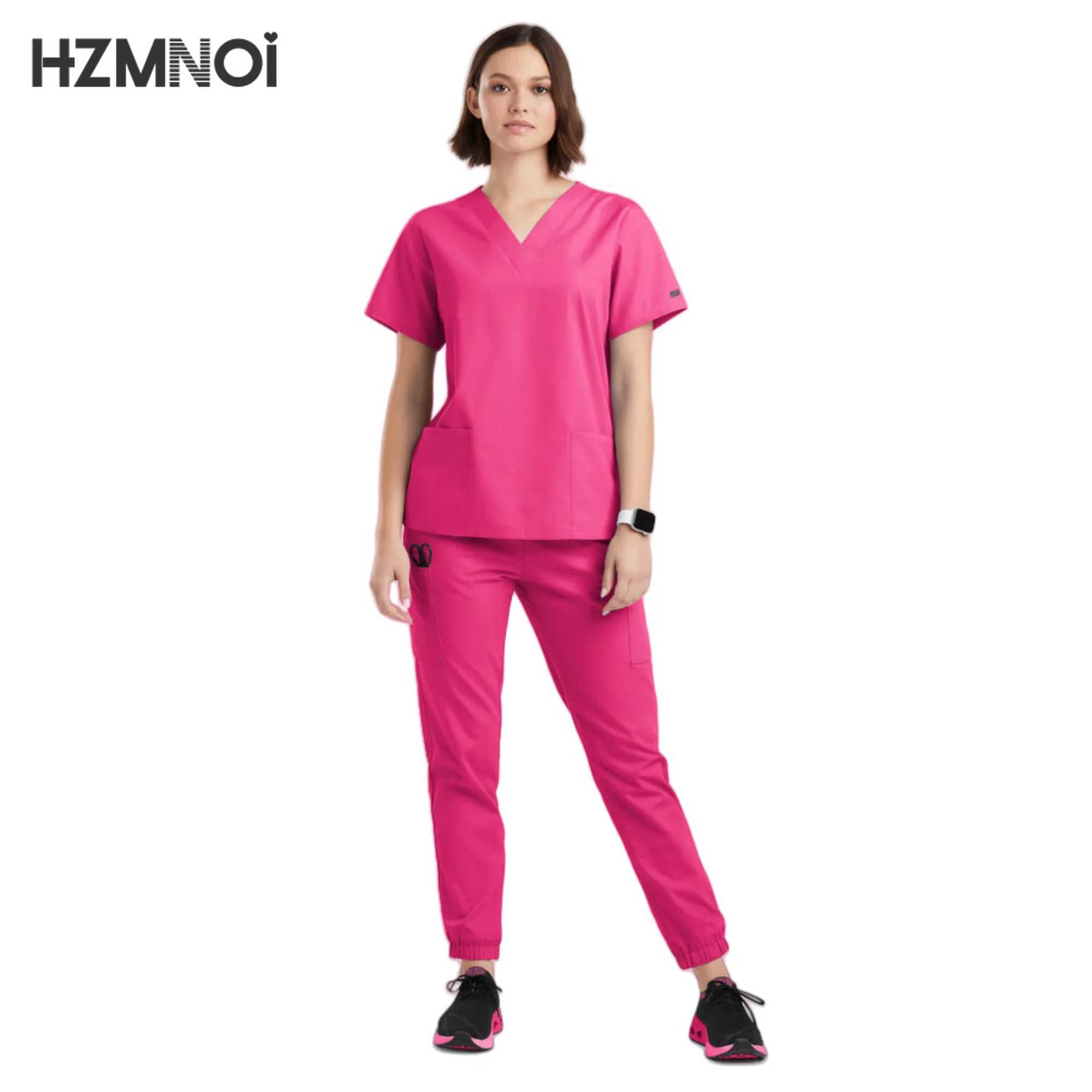 Doctors and Nurses in Beauty Sn Set Hospital Dental Clinic and Operating RoomStylish Medical Work Uniform Set X250410