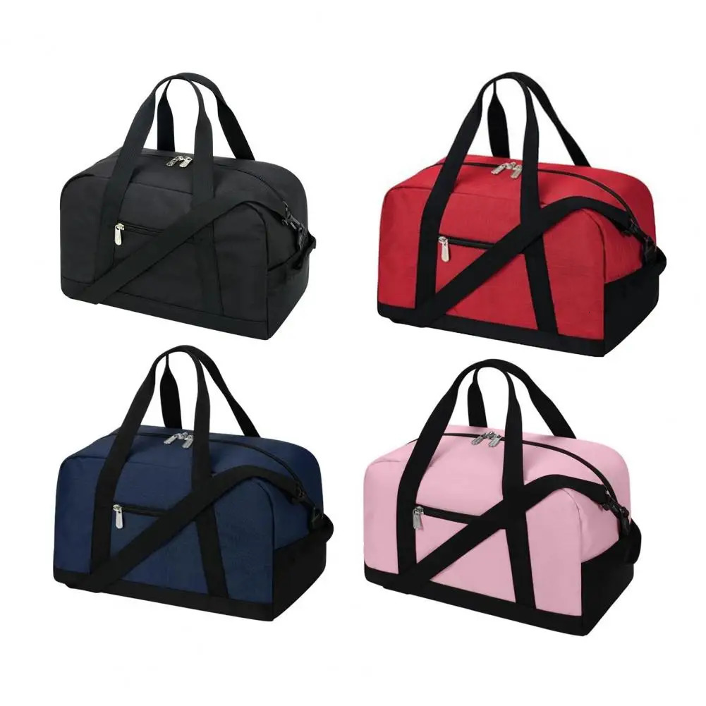 Travel Duffle Bag Large Capacity Multiple Pockets Zipper Waterproof Oxford Cloth Outdoor Weekender Overnight Gym Workout Luggage 251110