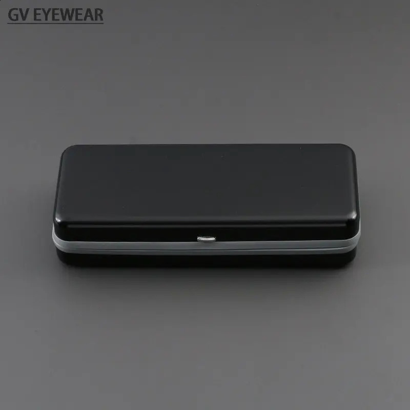Japanese high-end aluminum glasses case square Presbyopia Myopia sunglasses case protective glasses storage wholesale 250409