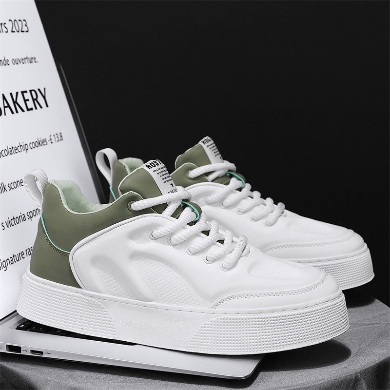 2025 spring and summer burst low-top casual shoes fashion men's sports shoes breathable anti-slip wear-resistant shoes