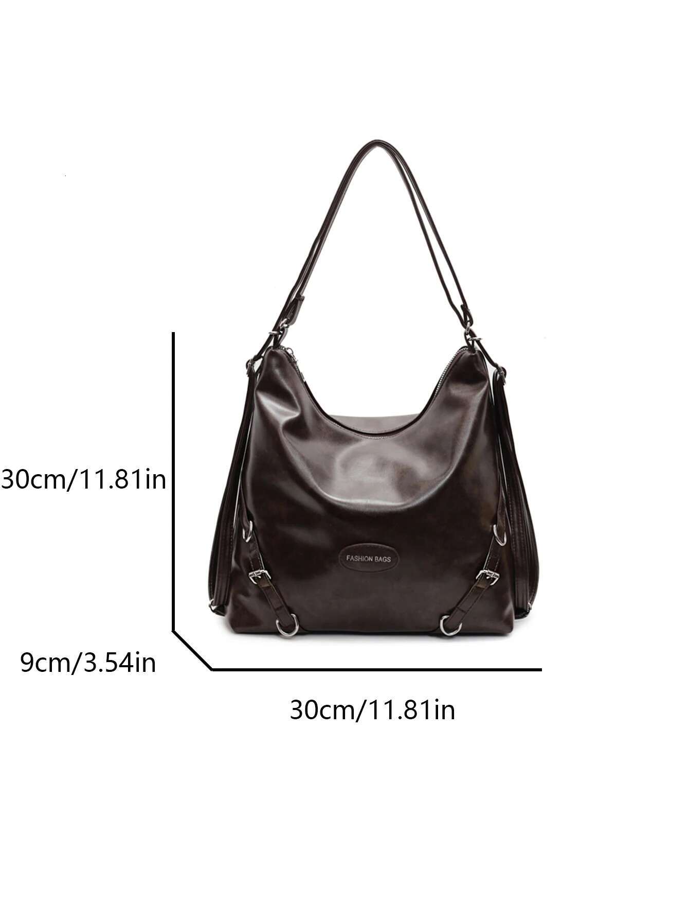 2025 new leisure commuting large capacity women's backpack autumn and winter new designer multifunctional single shoulder handbag5