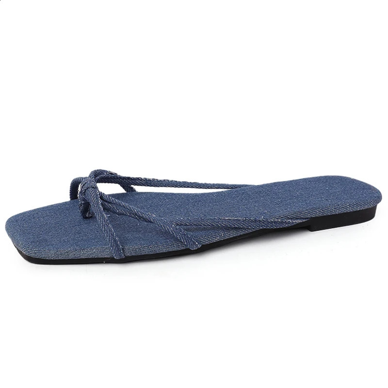 Summer Beach Flip Flop Womens Flats Slippers Comfort Slip On Slides Casual Dress Street Style Shoes 250410