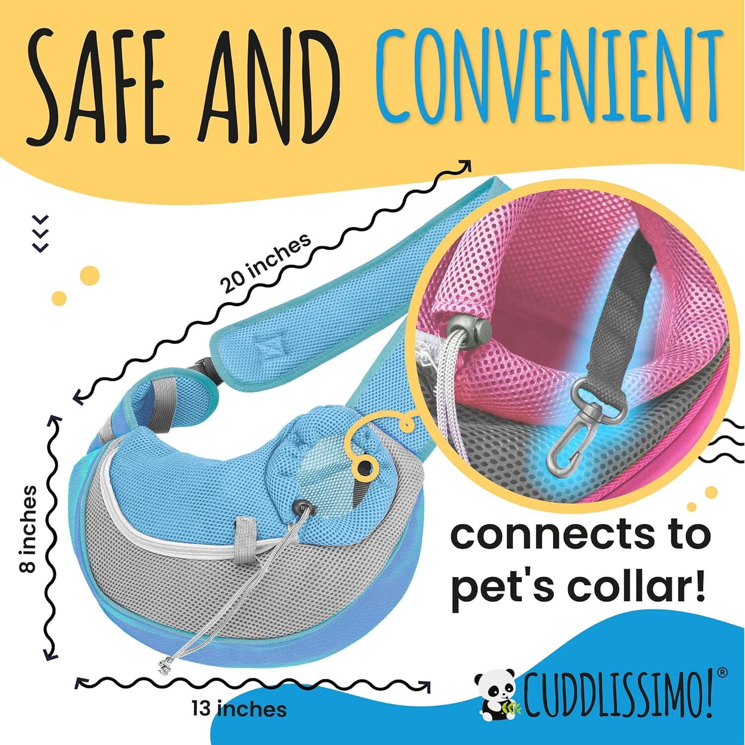 cuddlissimo pet strap strap dog and cat carrying bag money bag suitable for dogs puppies yorkshire chihuahuas baby papoose bjorn pre travel