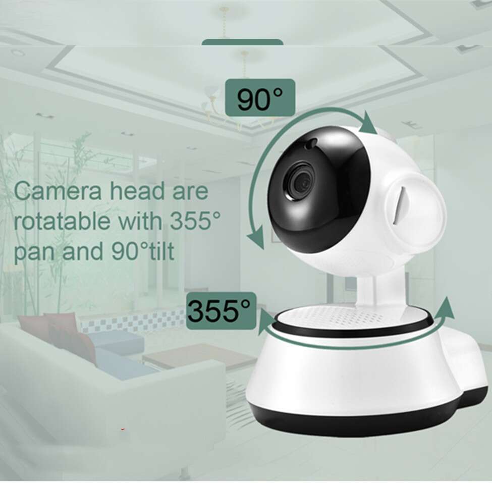 V380 shaking Head 100W720PWiFi wireless network camera puppy HD camera