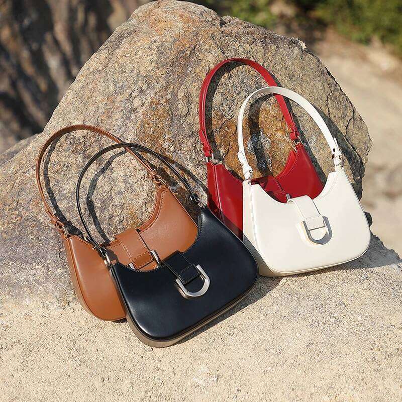 Genuine Leather Women's 2025 New Luxury Designer Women Shoulder Bag Cowhide Crossbody Bags Fashion Female Handbags