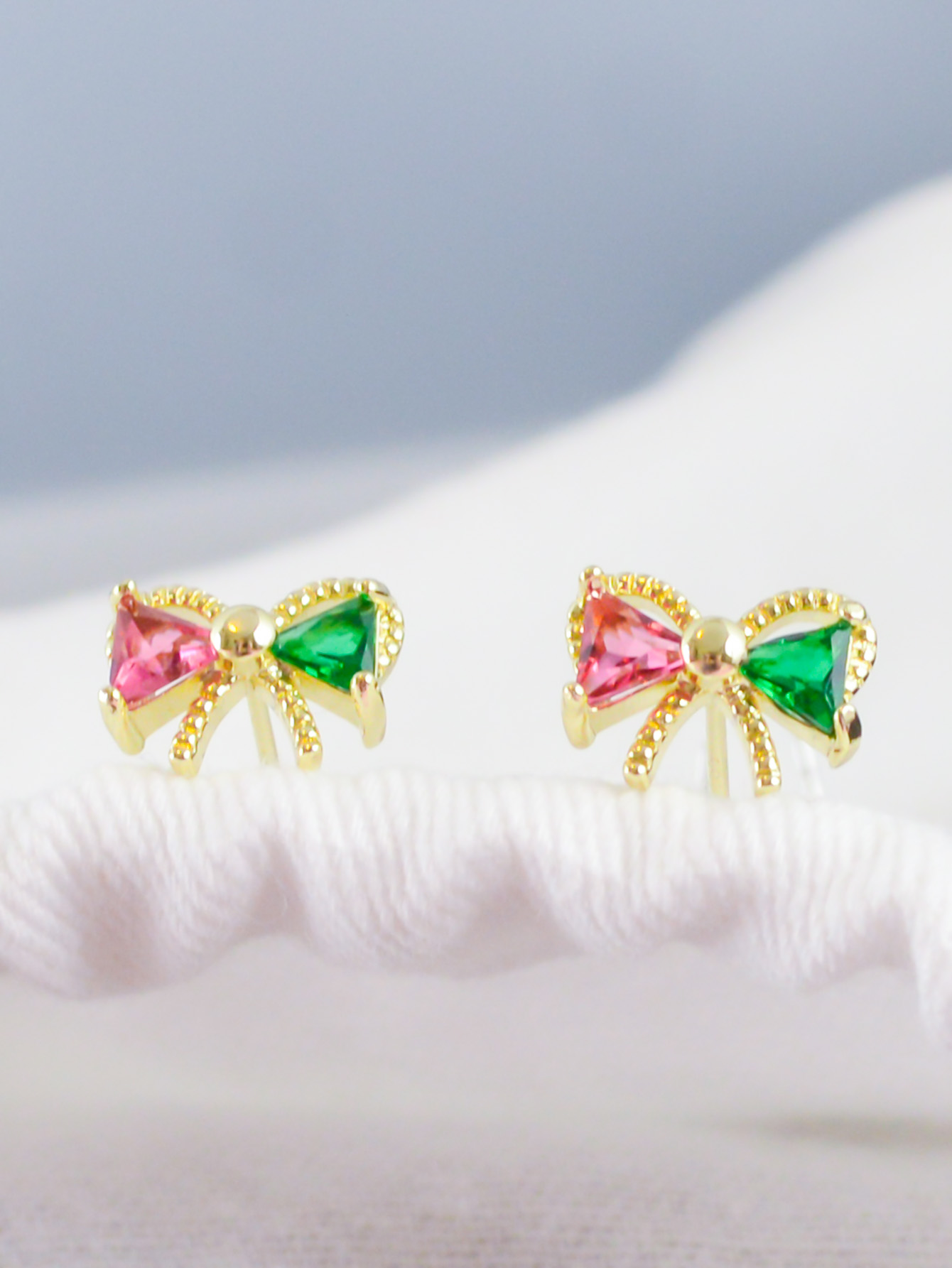Chic Copper Stud Earrings for Women - Durable Material with Vibrant Finish