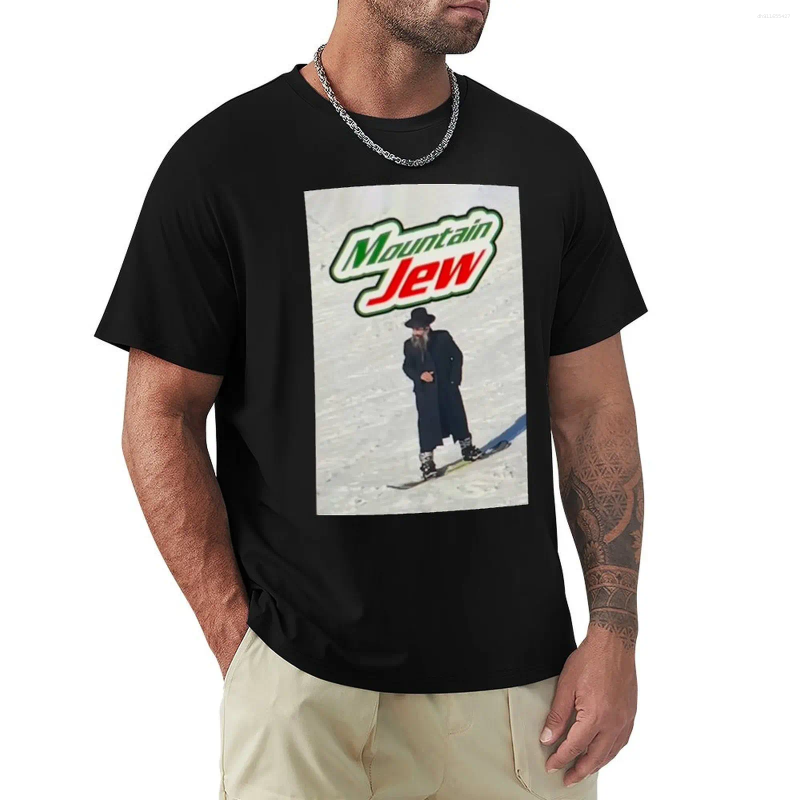 Men's T Shirts Mountain Jew T-Shirt Anime Short Sleeve T-shirt Personalised Men