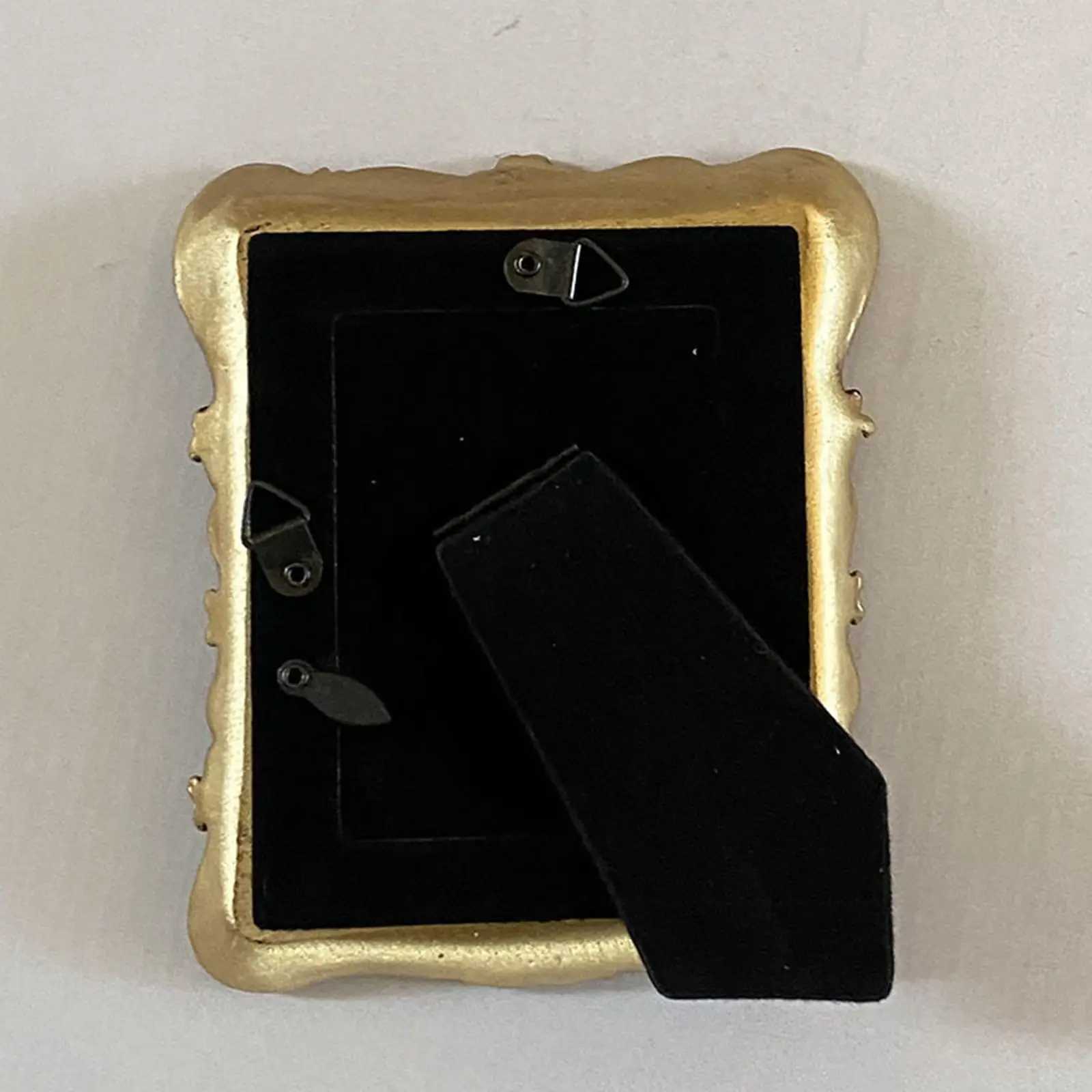 Embossed Floral Photo Display Holder Elegant Decorative Table Wall Hanging Picture Frame for Hallway Home Decor L251110 H260306