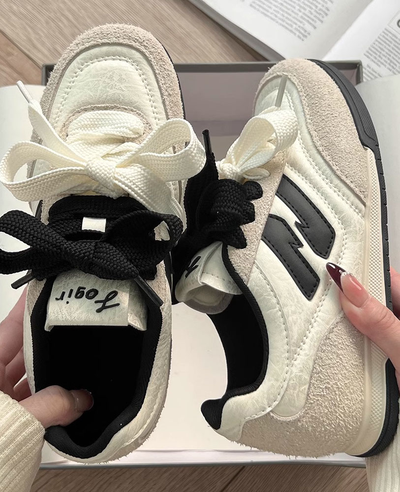 designer shoes 2025 Women's frosted genuine leather soft-soled comfortable German training shoes small-footed sports and leisure single shoes