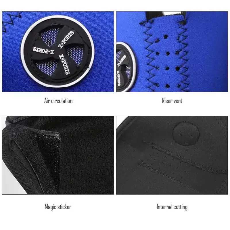 New Winter Motorcycle Fleece Thermal Face Mask Balaclava Windproof Keep Warm Riding Face Shield Winter Outdoor Sports Masks S251110