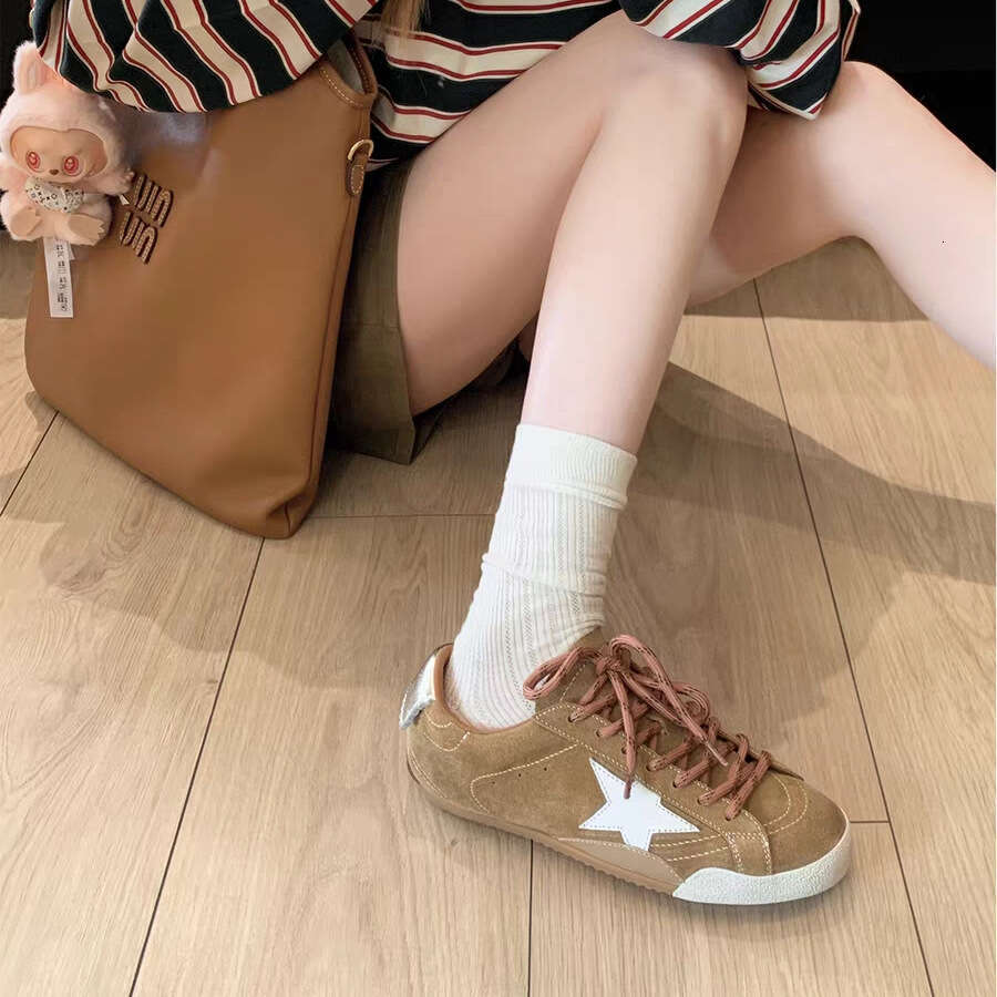 Star White for Women 2025 distress Vintage Sneakers Designer Shoe Casual Training Shoes Trendy