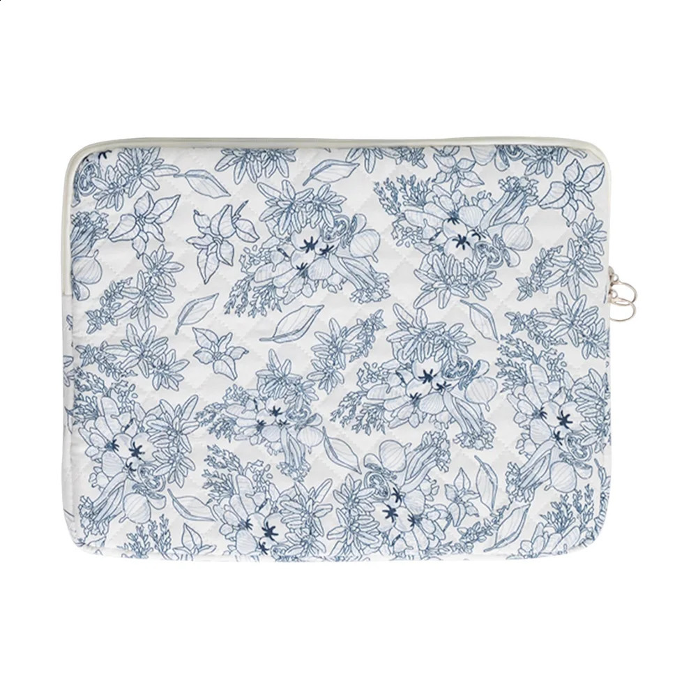 11/13/15 Inch Laptop Sleeve Quilted Laptop Bag Coquette Floral Laptop Carrying Case Office Accessories 250407