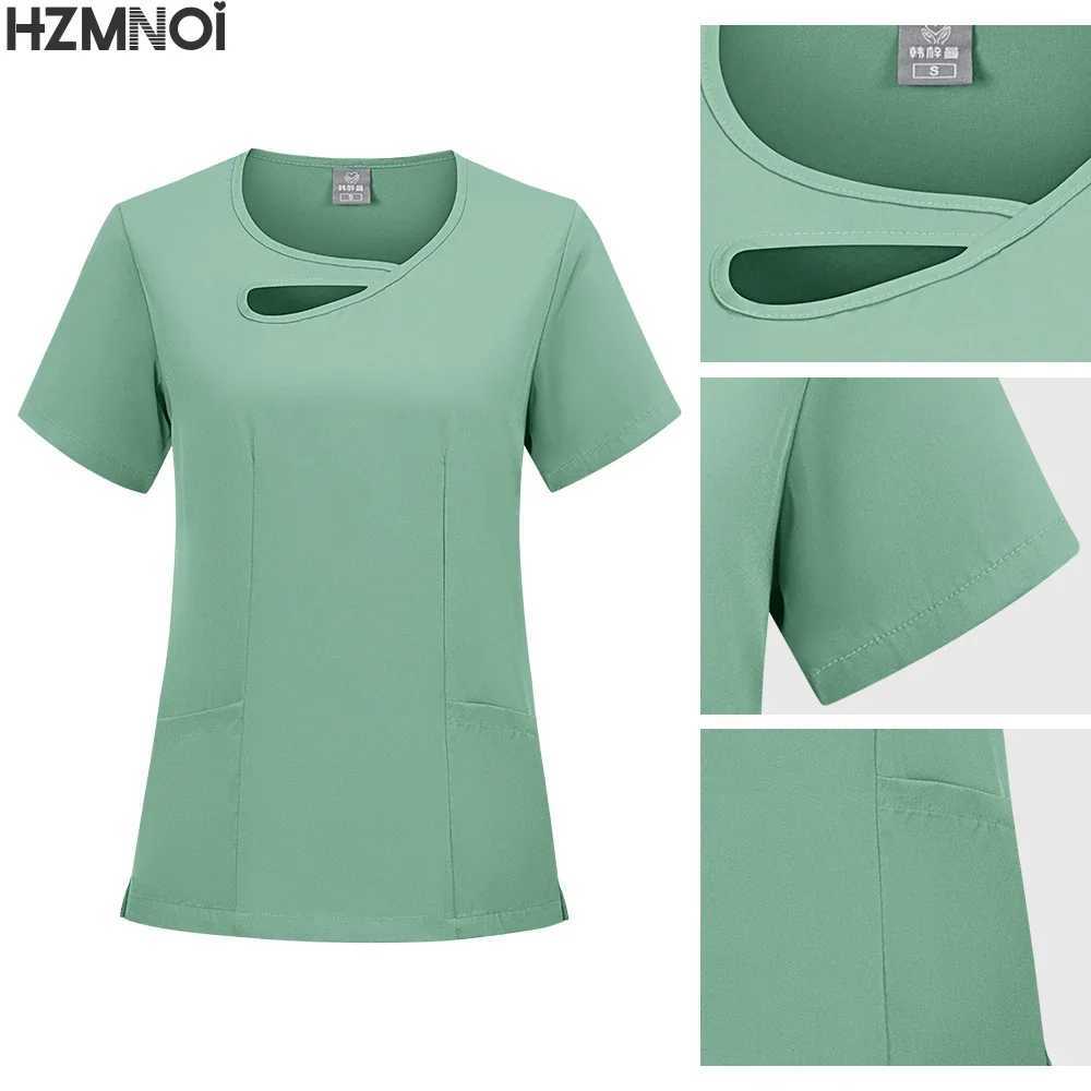Beautician Uniforms Women Fashion Skin Management Ear Pickers Massage Work Clothes for Women on Hotel Foot Bath Technician S-2XL X250410