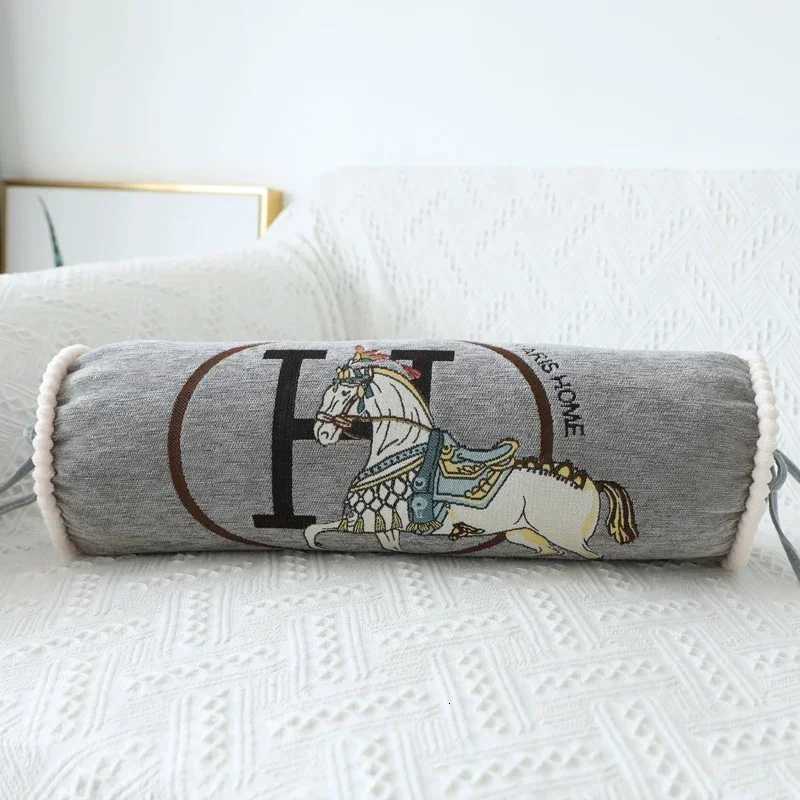 Luxury Living Ro Sofa Chenille Cylindrical low Nordic Style Candy Shape low Bedro Backrest Waist Cushion Removable C251111