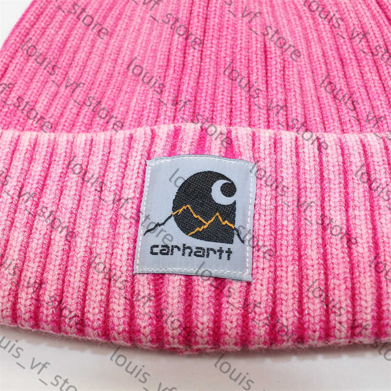 Trendy Winter Fabric Patch Knitted Hat Hip-hop Bean Outdoor Woolen Cold Hood Cover Warm H250411