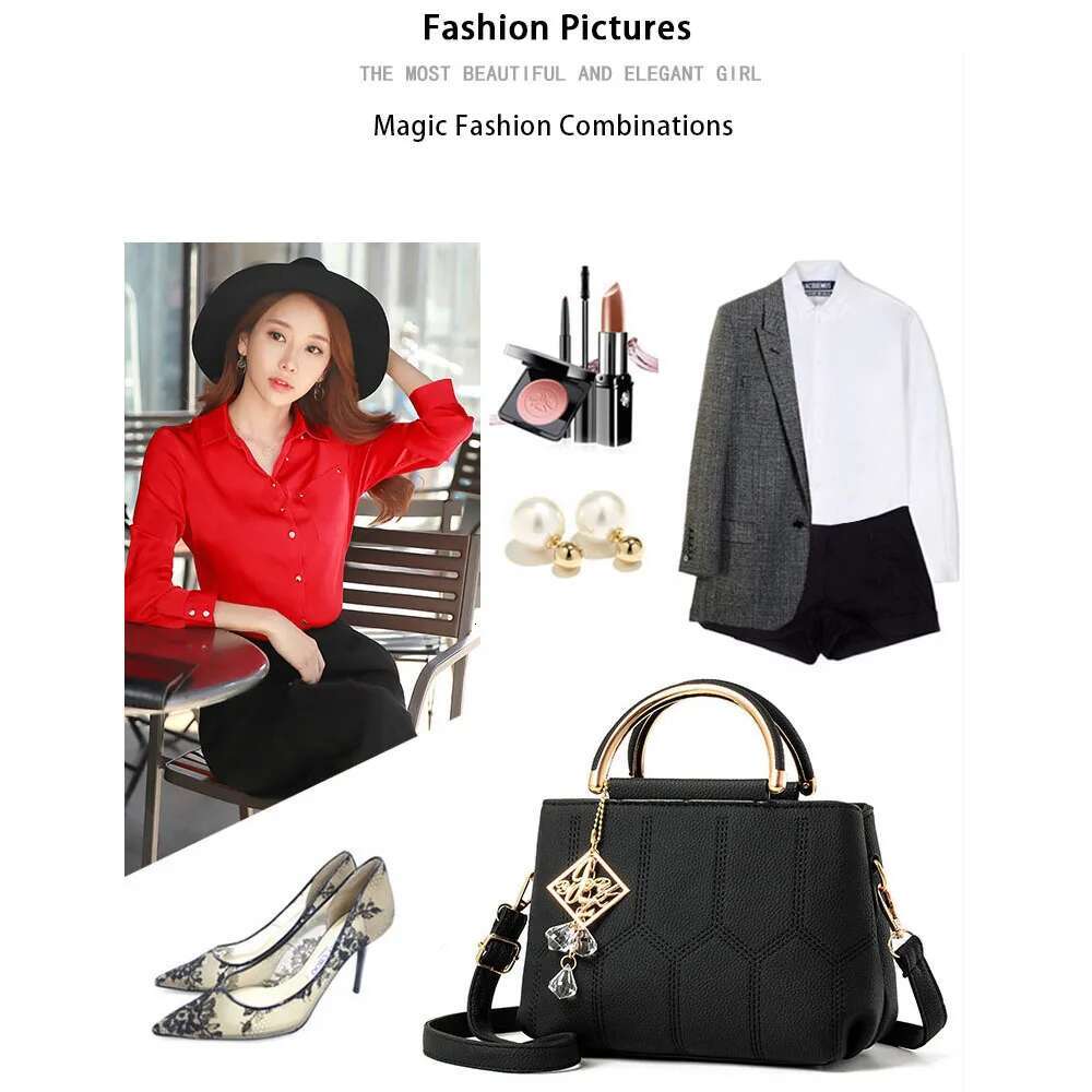 2025 New Women's Shoulder Bag Fashion Embroidery Shoulder Bag Leisure Designer Multi functional Crossbody Bag1